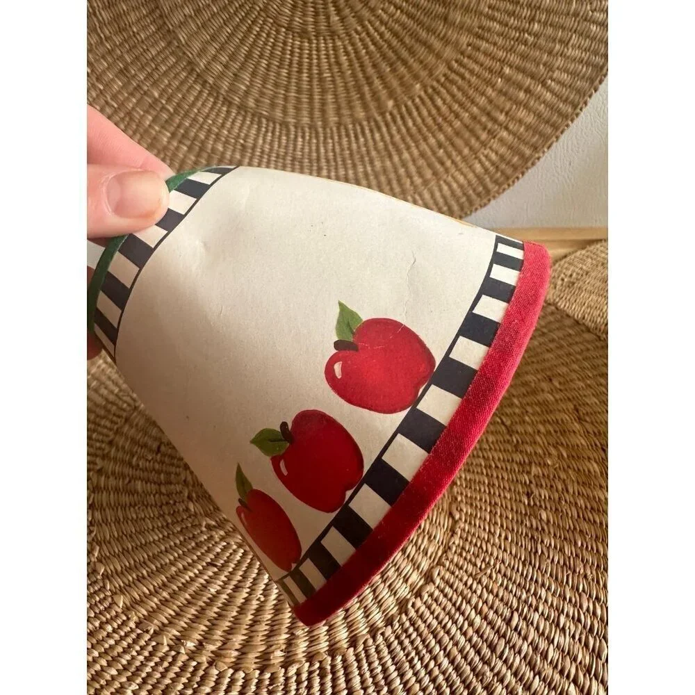 Vintage Apple small lamp shade